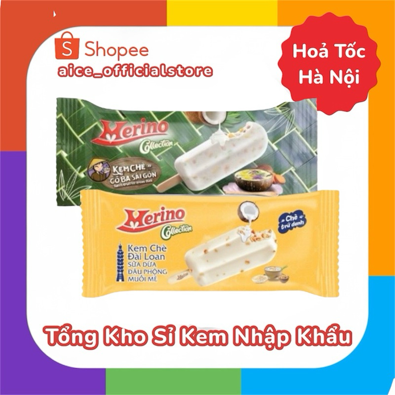 Kem Merino Cool Chè Đài Loan Sữa Dừa/ Chè Cô Ba Sài Gòn 65g - Hàng Chính Hãng - Date 2026