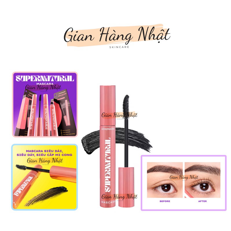Chuốt mi Lemonade SuperNatural Mascara 7.5g