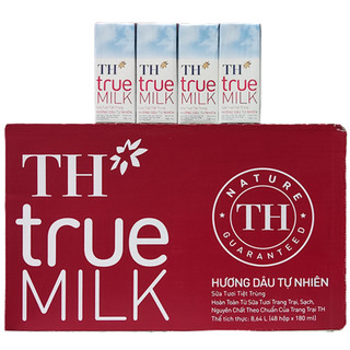 [Combo 3 lốc] Sữa tươi TH True Milk 48x180ml