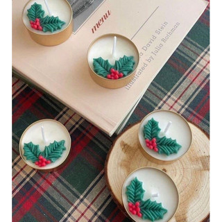 Nến Thơm Tealight Mini Chủ Đề Giáng Sinh - Dory Lab