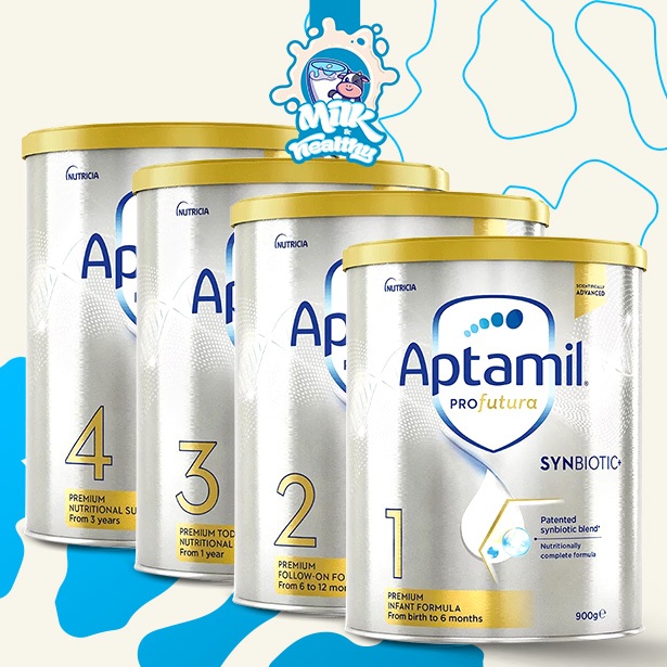 SỮA BỘT APTAMIL PROFUTURA ÚC SỐ 1 2 3 4 900G