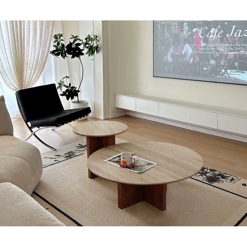 [Shop Gỗ] Set bàn MDF phủ Min vân gỗ