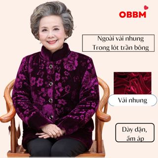 Áo nhung ấm ấp cho người già (Khuyến mại sốc )