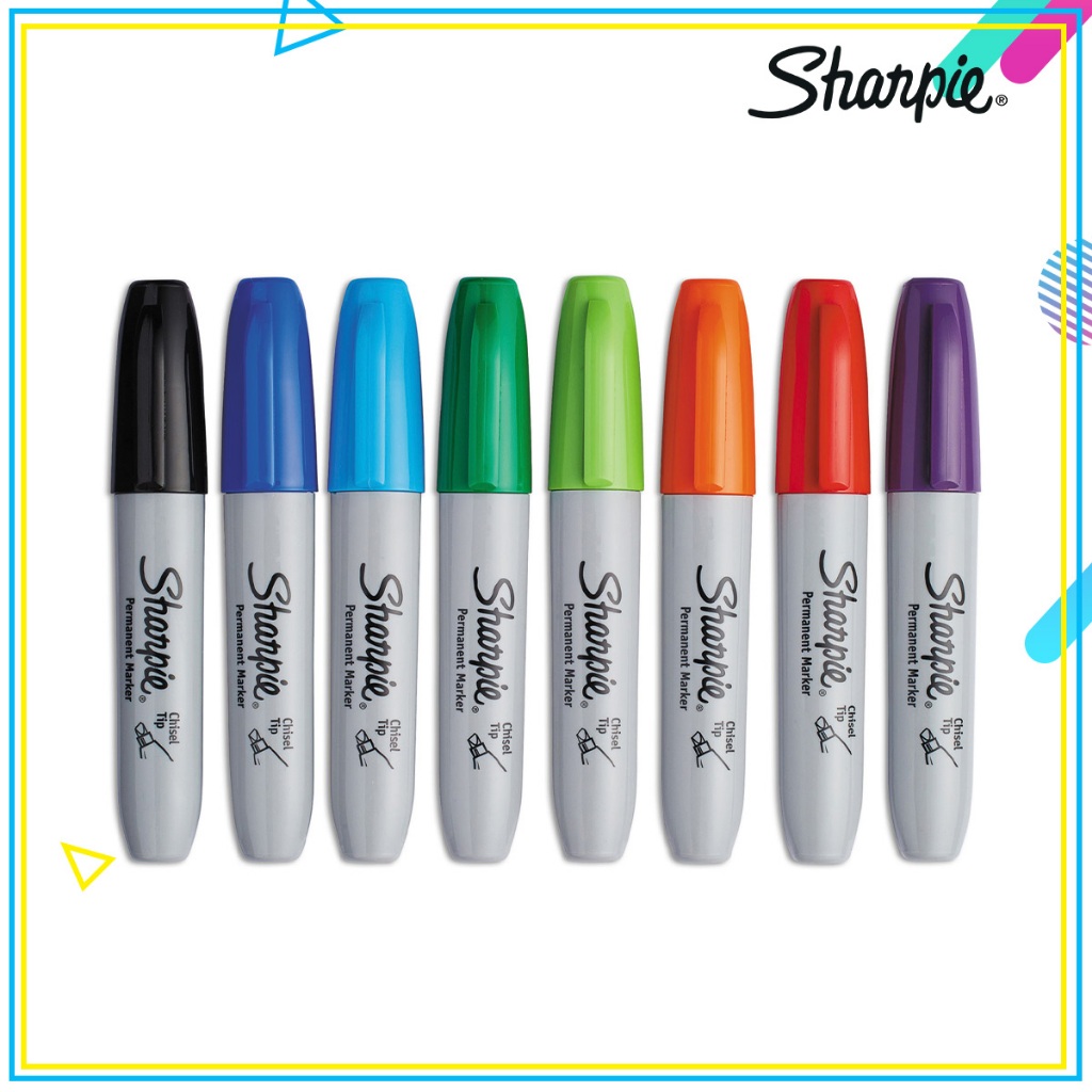 Bút lông dầu Sharpie Chisel Tip - Ngòi 4.5mm