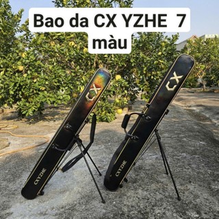 Bao đựng cần Da CX YZHE cao cấp loại 2 ngăn và 3 ngăn Cao Cấp Có Chân (đặt trên shopee video còn 780k)