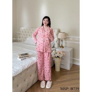  Bộ Bầu Mặc Nhà Và Sau Sinh Nhung Tăm Mịn ,Thoải Mái Lựa Chọn Hoàn Hảo Cho Mẹ B739 Thiết Kế By B2MUM 