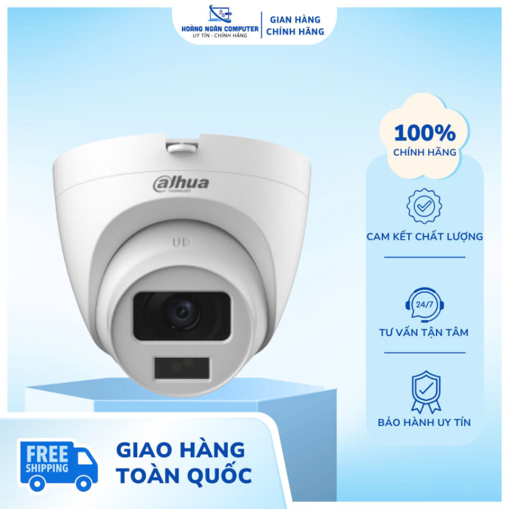 Camera Ip Dahua Dome 2m 1230T2-S5 Chế Độ Thông Minh, Chống Nước Chống Bụi