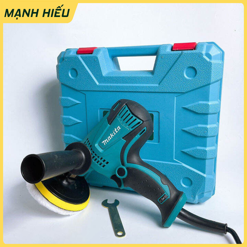 Máy đánh bóng ô tô MAKITA GV6010 - Máy đánh bóng, làm bóng, chà nhám ô tô, xe máy Mini CHÍNH HÃNG LO