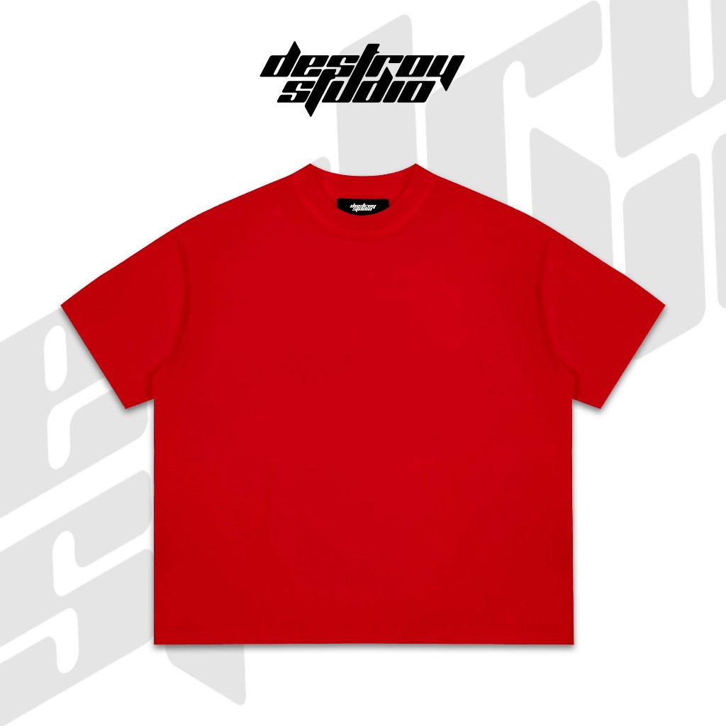 Áo Thun TEE BOXY Destroy Studio - Áo thun trơn BOXY 4 màu - Áo Phông Nam Nữ BOXY Cotton | BigBuy360 - bigbuy360.vn