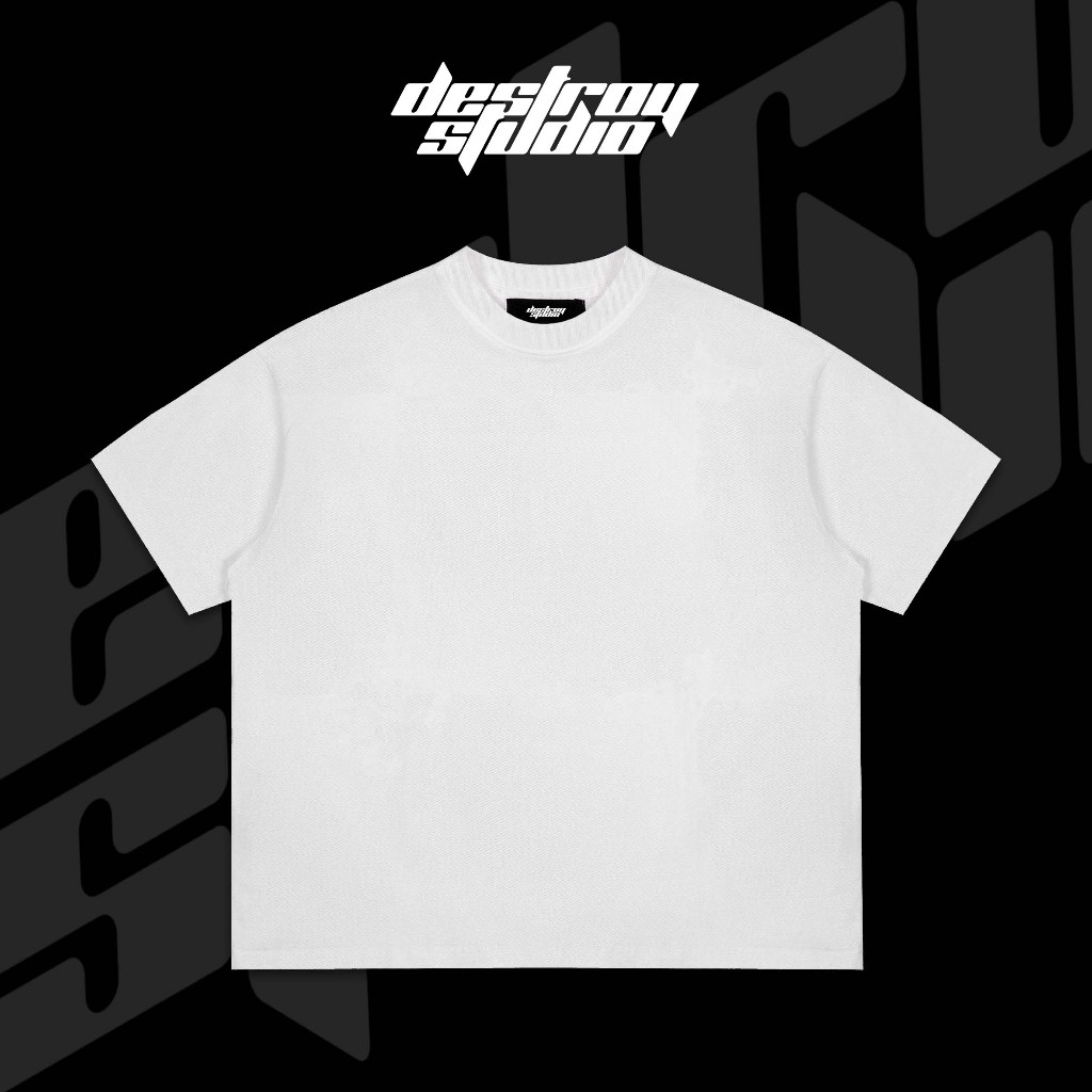Áo Thun TEE BOXY Destroy Studio - Áo thun trơn BOXY 4 màu - Áo Phông Nam Nữ BOXY Cotton | BigBuy360 - bigbuy360.vn