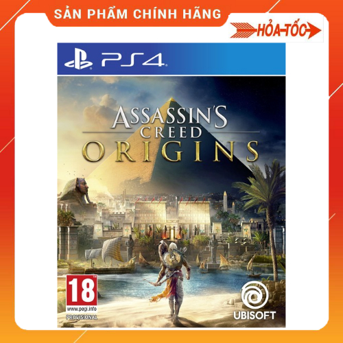 Đĩa game Ps4 ASSASSIN'S CREED Origins (Full box)