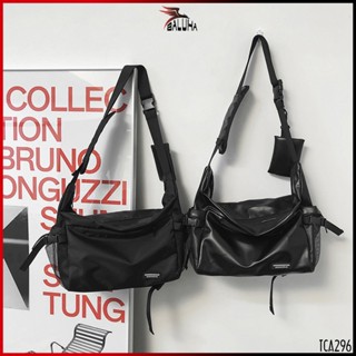 [MỚI] - Túi đeo chéo nam nữ Hàn Quốc 2 trong 1, túi đeo vai da PU phù hợp học sinh, sinh viên cá tính - TCA296 - Baluha