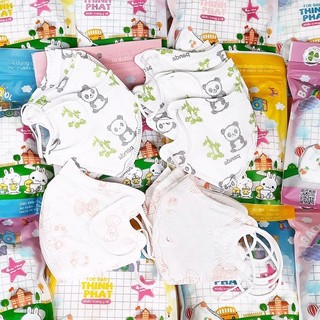 Khẩu trang em bé N95 kháng khuẩn chống tia UV cho bé (Hộp 10 cái) - Haobaby2018