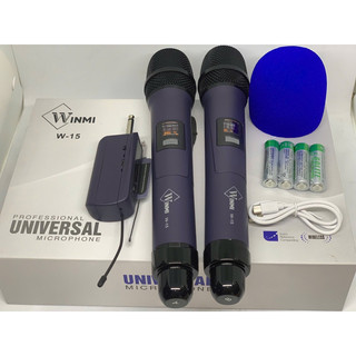 Micro đa năng w15 tay mic hợp kim chắc chắn