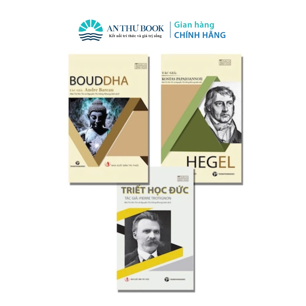 Bộ 3 Quyển Hegel - Triết Học Đức - BOUDDHA - Trường Phương Books - Nhà Sách An Thư