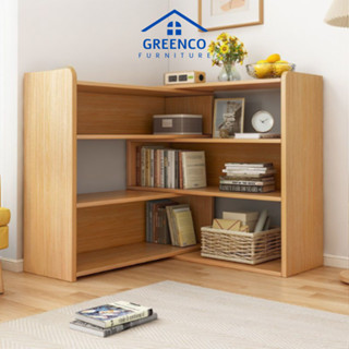  Kệ sách để bàn học đa năng kệ để bàn làm việc hoặc để sàn chất liệu gỗ MDF cao cấp Greenco - D45 