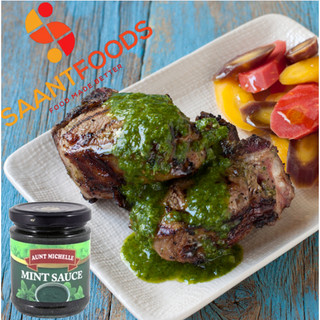 Sốt bạc hà (mint sauce) Aunt michelle 180 gram