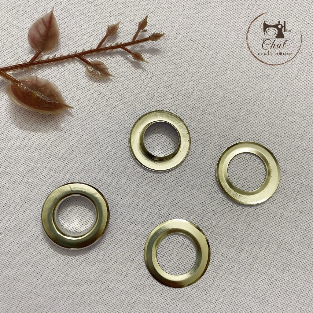 Set 10 chiếc khoen Ore 14mm phụ kiện làm túi, quần áo