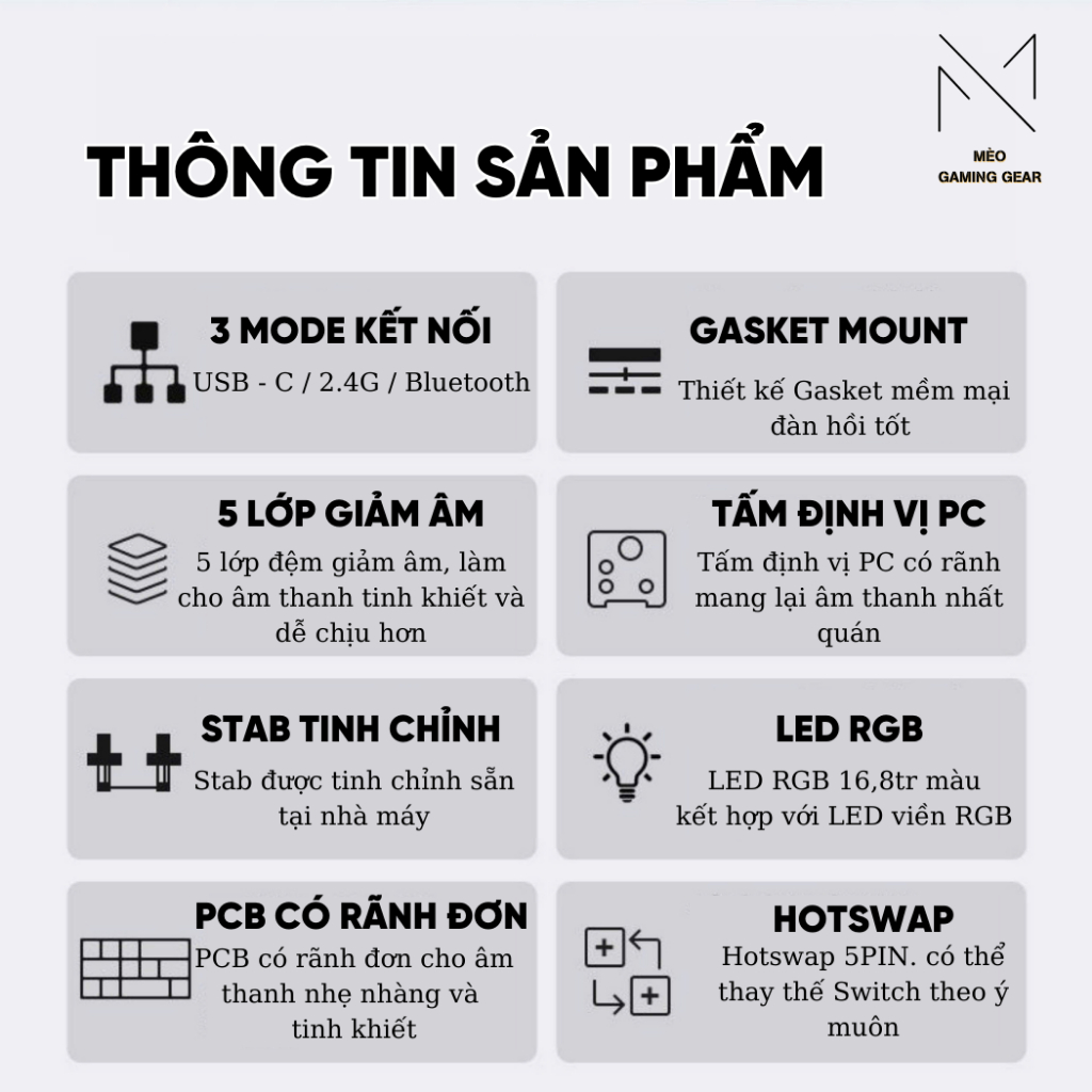 Bàn phím cơ không dây AULA S87 PRO - Mạch xuôi - LED RGB - Màn hình TFT + Núm xoay | BigBuy360 - bigbuy360.vn