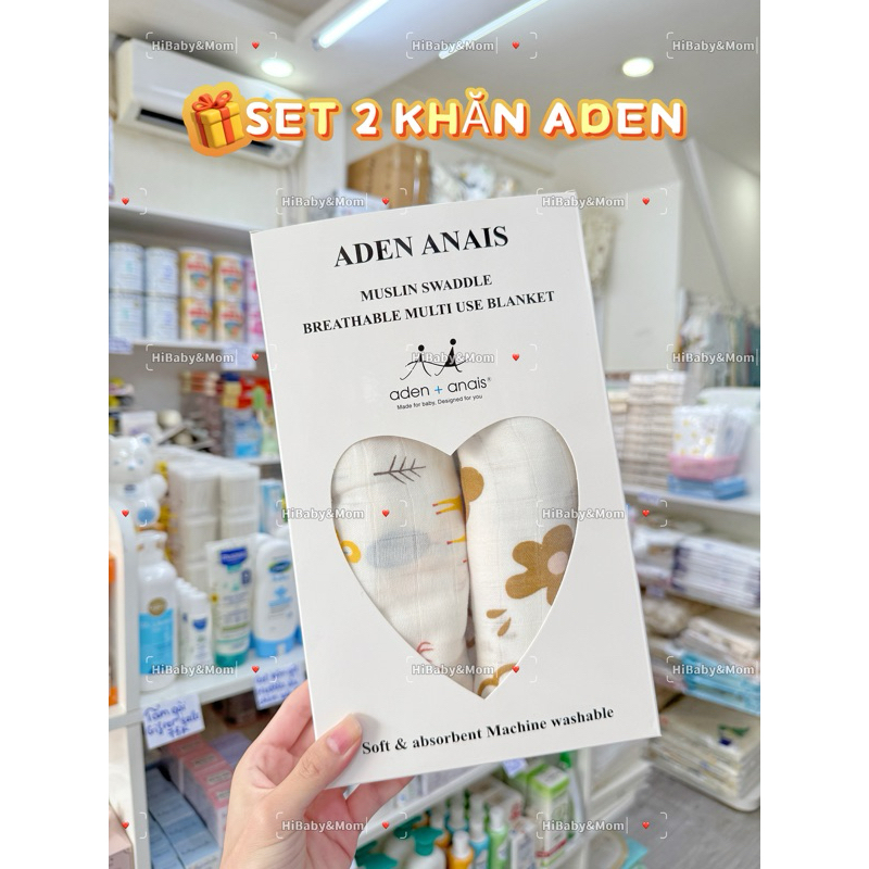 KHĂN ADEN HỘP