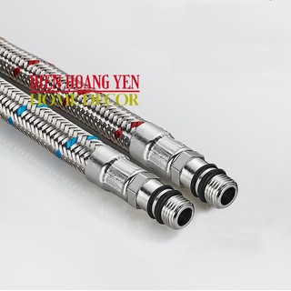cặp 2 dây cấp nước nóng lạnh 60cm 50cm
