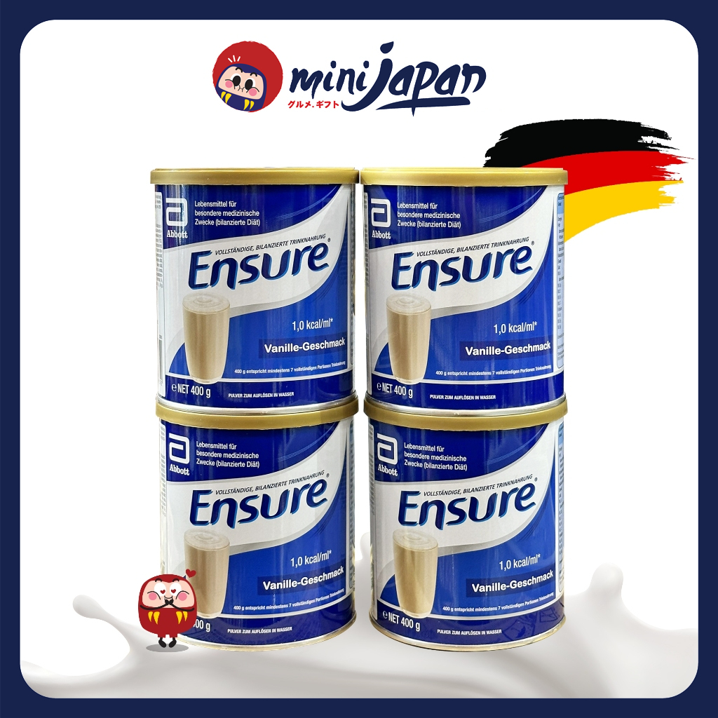 Combo 4 lon sữa bột dinh dưỡng Ensure Đức 400g (Hàng Đức)