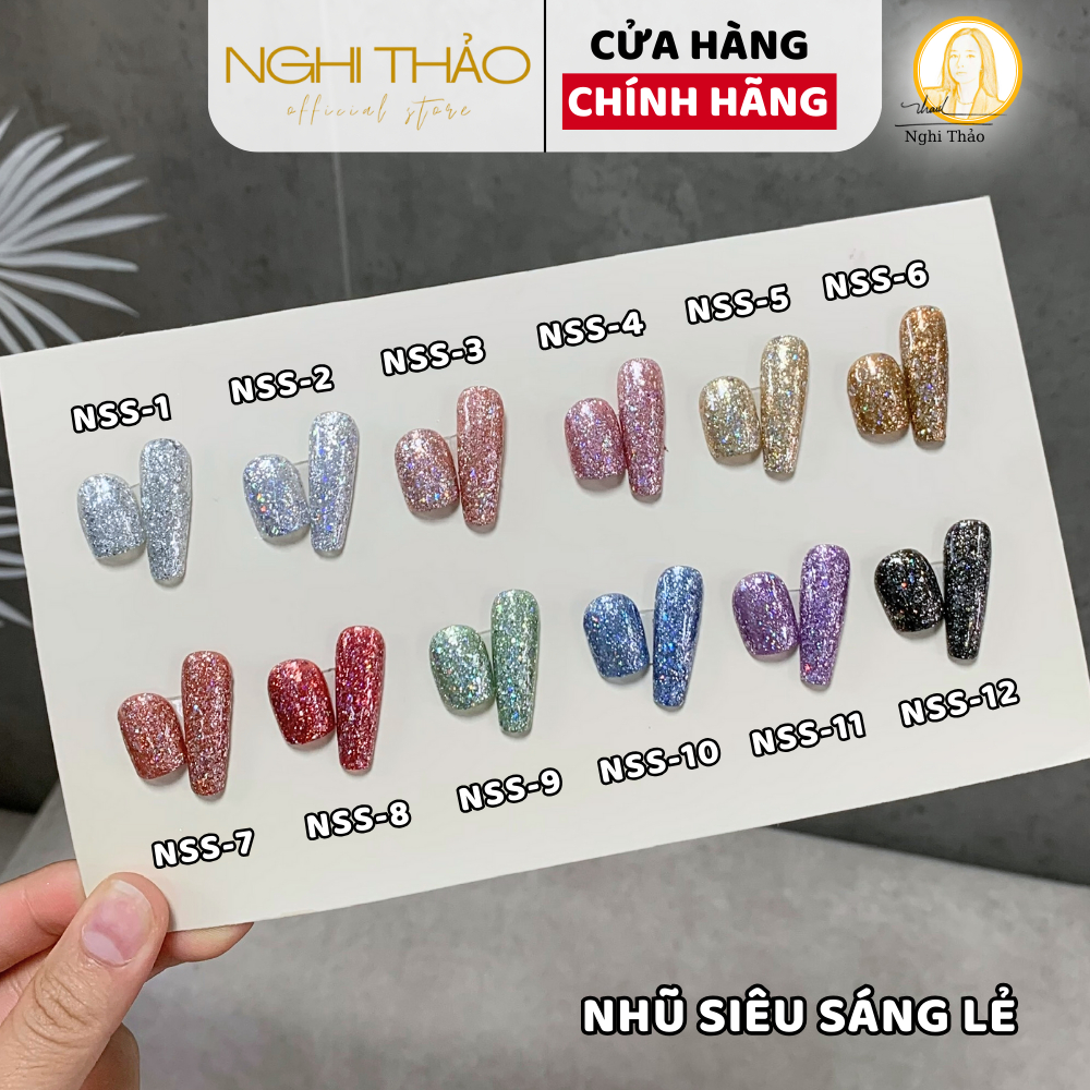 Sơn gel nhũ siêu sáng RAMYLA Nghi Thảo