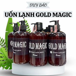 Thuốc uốn lạnh Gold Magic Qmax90, Thuốc uốn tóc đa năng siêu xoăn, sóng căng, không xù | Duybaoshop