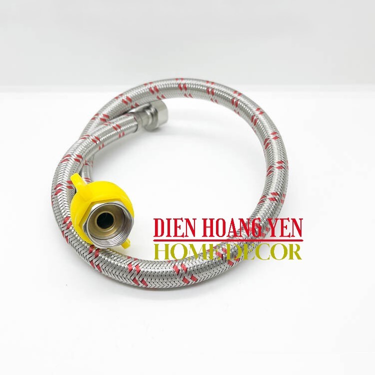 DÂY CẤP NƯỚC INOX 2 ĐẦU REN 21mm