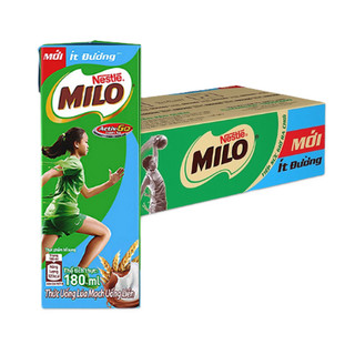 [Combo 3 lốc] Sữa lúa mạch Milo Nestle 180ml