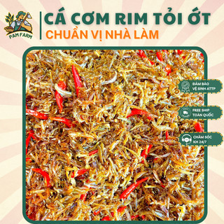  Cá Cơm Rim Tỏi Ớt PAM FARM - Thơm ngon - Đậm vị - Snack Cá Cơm - Cá Khô - Ăn Vặt - Đồ Ăn Vặt 
