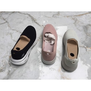 CrocsFanClub – PB80 - [mẫu mới] Giày Skecher Slipon nữ búp bê len, giày lười