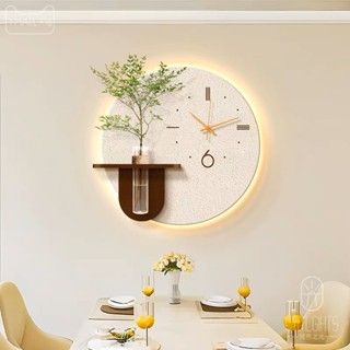 Tranh Đèn Led Cắm Hoa Treo Phòng Ngủ , Decor Phòng Ăn ,Quán Spa Hiện Đại