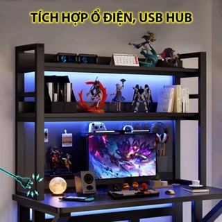 Kệ sách để bàn trưng bày mô hình TopV kệ gỗ decor gaming kệ để bàn học trang trí bàn làm việc kệ để đồ nhỏ TopVHome