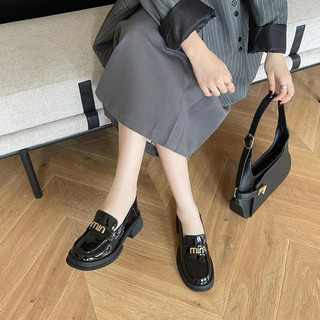 Giày Đốc nữ Chữ Min Min đế cao 5cm