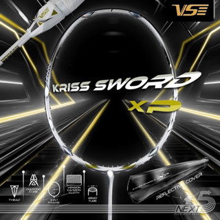 Vợt cầu lông VS Kriss Sword XP thiết kế độc đáo, sức mạnh bùng nổ, dòng sản phẩm cao cấp của thương hiệu VENSON