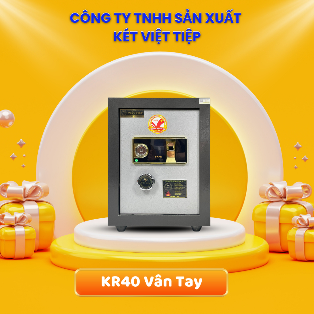 Két Sắt Việt Tiệp KR50 Khóa Vân Tay (±40kg) Sự Lựa Chọn Hữu Ích Cho Mọi Gia Đình