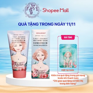 Kem Chống nắng Rosie Seoul Rose First Essence Whitening Serum Sunscreen