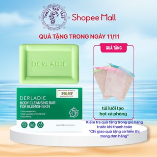 Xà Phòng Derladie giảm mụn lưng Sau 7 Ngày Derladie Body Cleansing Bar For Blemish Skin 50g