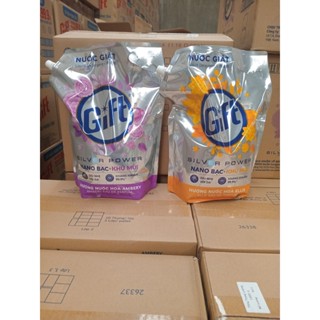  Nước Giặt Gift Silver Power Khử Mùi Và Kháng Khuẩn Hương Hoa Ellie - Ambery 3,6kg 
