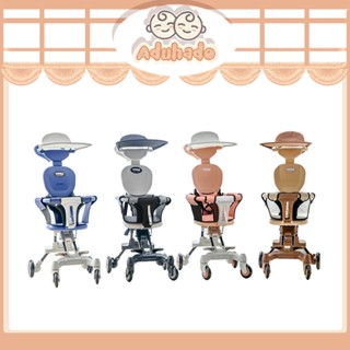 Xe Đẩy Gấp Gọn ToBe Olwen Plus, Phiên Bản đảo chiều kèm Mái Che + Đệm Ngồi