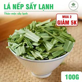 Lá nếp sấy lạnh 100g, lá dứa khô, trà lá nếp giảm tích tụ đường trong máu, dành cho người tiểu đường