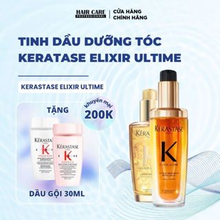   Phiên bản mới  TINH DẦU DƯỠNG TÓC KERASTASE ELIXIR ULTIME ORIGINAL 75ML 100ML chăm sóc tóc mềm mượt và chắc khỏe 