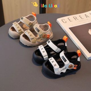 Dép quai hậu tập đi cho bé từ 0 - 4 tuổi, dép sandal bé trai LILA có đế êm chân, chống vấp (1152)