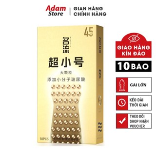 Bao cao su gai lớn 45mm MingLiu SMALL, bcs size nhỏ có gai siêu mỏng kéo dài quan hệ