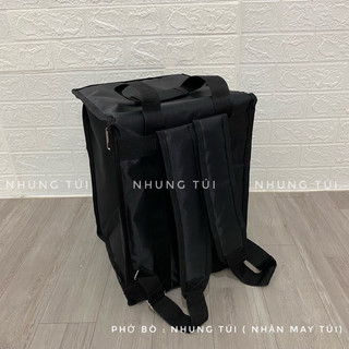 Balo đựng đồ nghề Spa ( Đen trơn ko in)