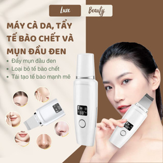 Máy cà da lột loại bỏ mụn đầu đen, dầu nhờn, có xẻng làm sạch, làm thông thoáng bề mặt da CSSD158 Luxe Beauty