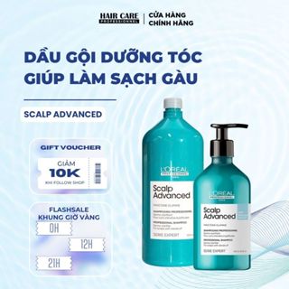 DẦU GỘI CHO DA ĐẦU GÀU LOREAL PROFESSIONNEL SCALP ADVANCED 500ML