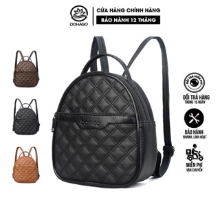 Balo Da Thời Trang Nữ DOHAGO Balo Thêu Họa Tiết Hình Thoi - BN13