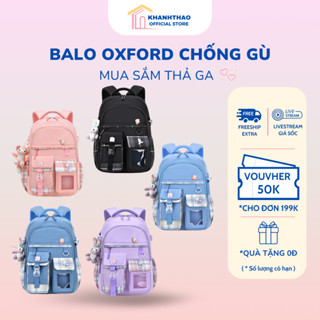 (Hàng Loại 1) Balo đi học cho bé - cặp sách chống gù cho học sinh tiểu học chất liệu vải Oxford cao cấp